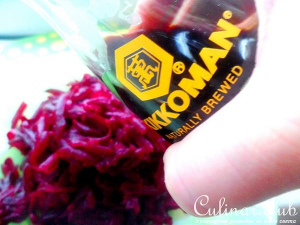Мороженое из форели на шубке