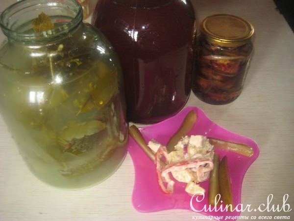 Деревенская закуска "Хреновина".