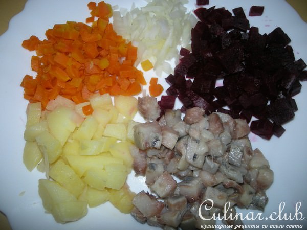 Закусочка с селедочкой