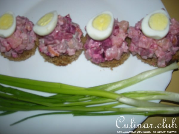 Закусочка с селедочкой