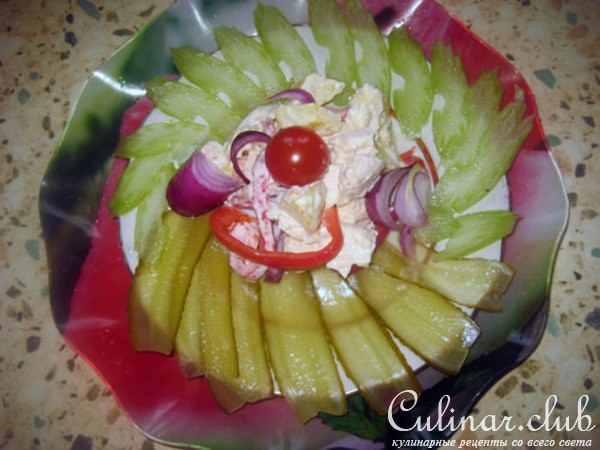 Деревенская закуска "Хреновина".