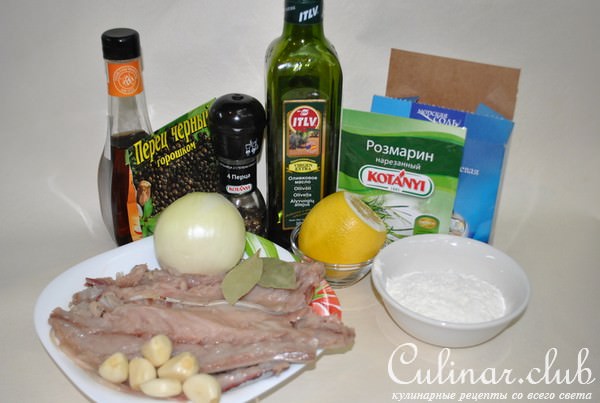 Маринованная скумбрия