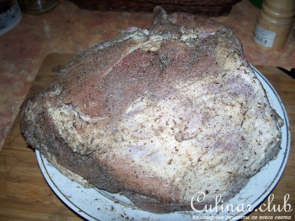Домашняя буженина в мультиварке