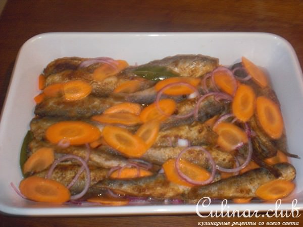 Салака в маринаде ( вариант )