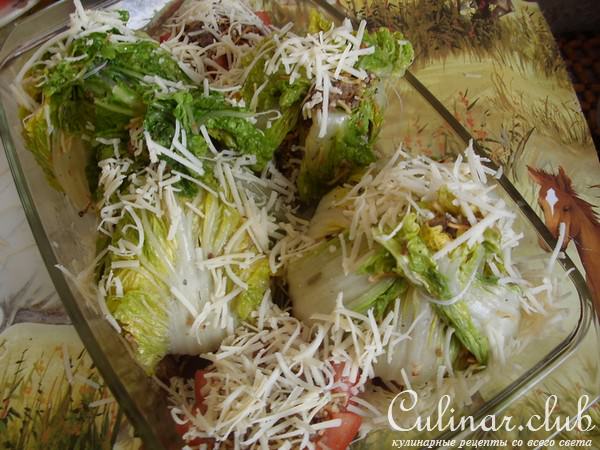 Капустка пекинская фаршированная или странные голубцы.