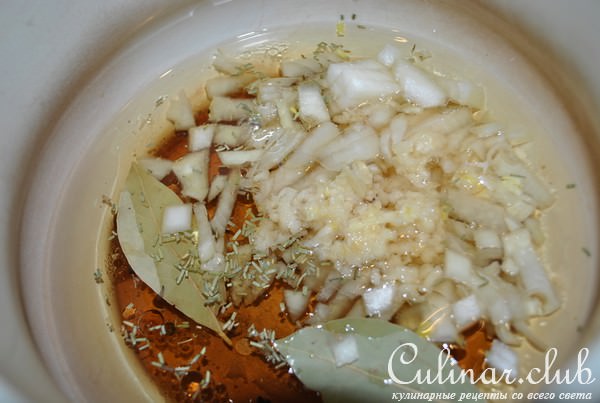 Маринованная скумбрия