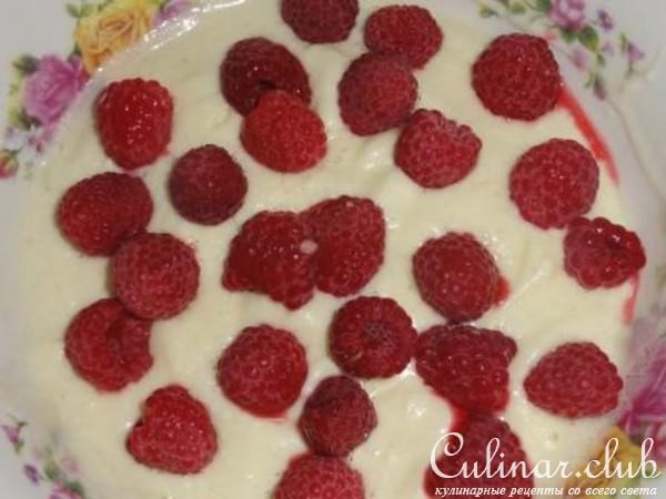 Маффины с малиновым кремом и шоколадом