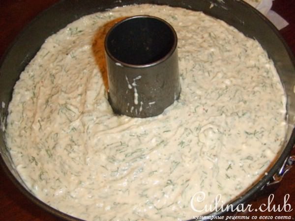 СЫРНЫЙ КЕКС С УКРОПОМ