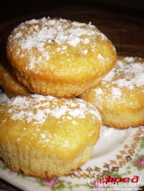 кексы с начинкой (вариант)