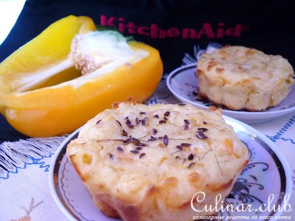 Маффины по-мексикански с перчиками