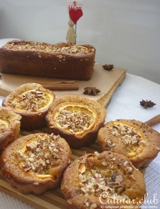 Тыквенные кексики с пряностями