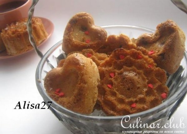 Маффины с корицей и изюмом(в мультиварке)