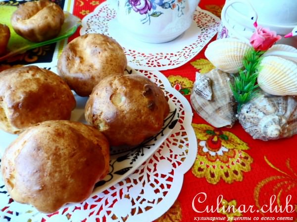 Кексы с плавлеными сырками.