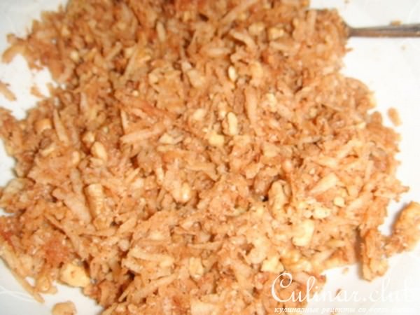 Яблочно-ореховый кекс