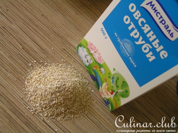 Кекс с овсяными отрубями, манго и темным шоколадом. (Тест-драйв)