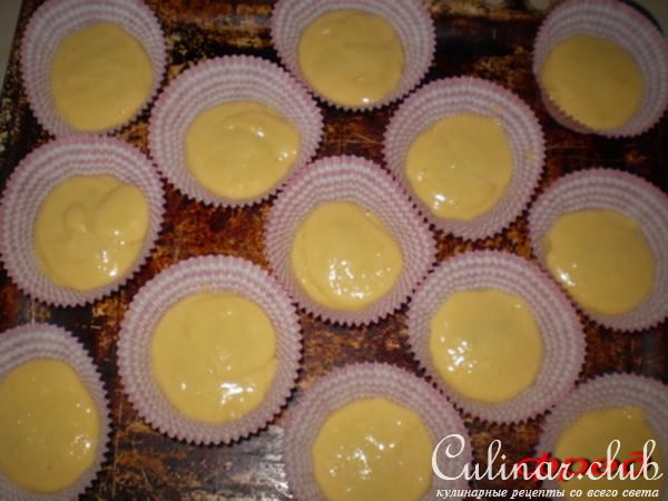 кексы с начинкой (вариант)