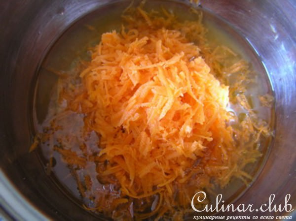 Морковные кексы с фундуком (постные)