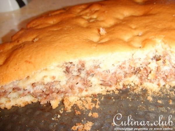 Яблочно-ореховый кекс