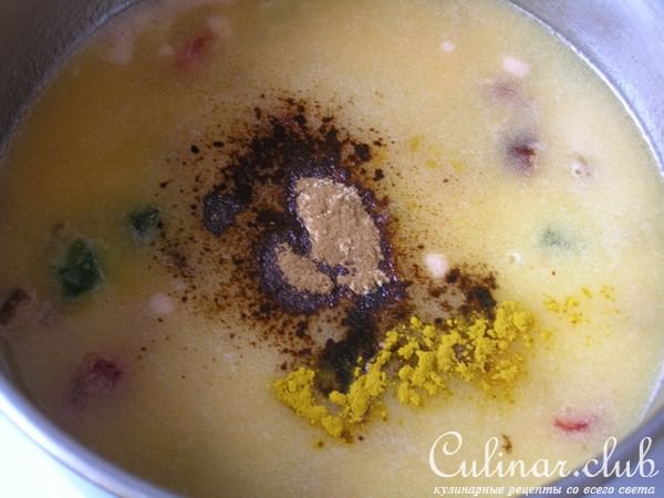 Пряный пасхальный кекс "Фейерверк"