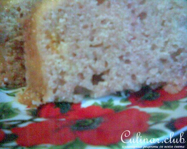 Постный КЕКС (на киселе)