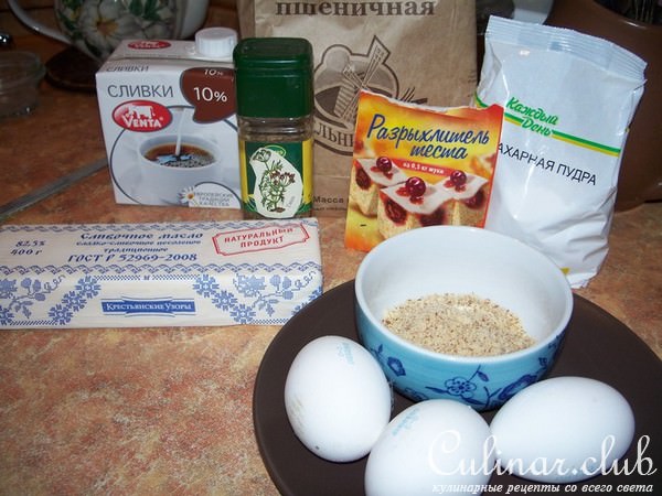 Caraway seed-cake(Британский кекс с тмином).