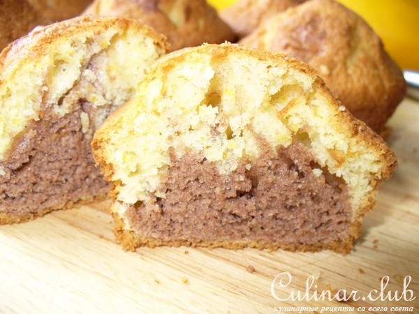 Маффины какао-мандариновые