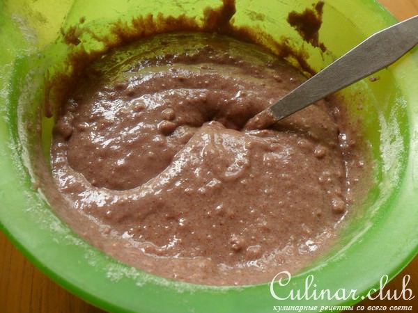Черёмуховые кексы на сметане