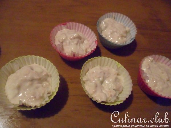 Маффины с овсянкой и яблоками