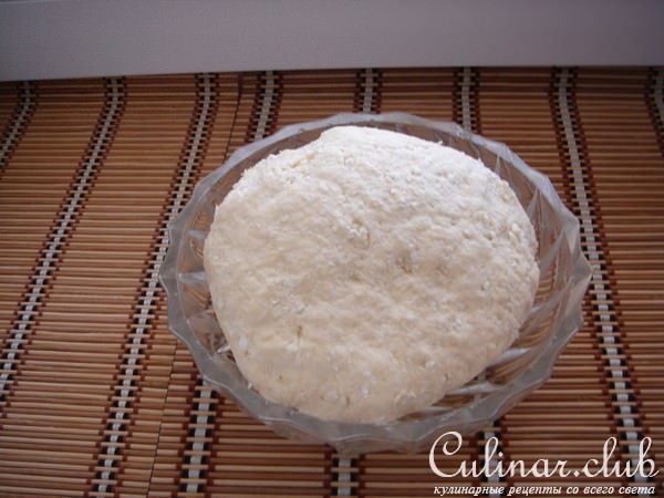 Луковый пирог из творожного теста