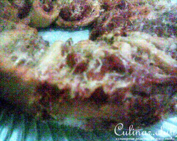 Ароматный пирог с мясом и рисом