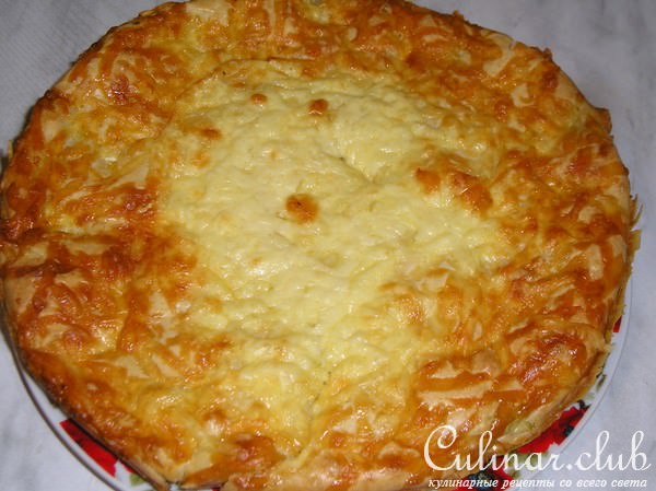 Пирог с капустной начинкой