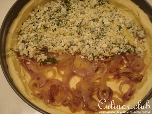 сырный киш