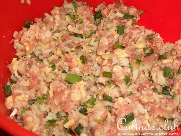 Пирог заливной с мясом и картофелем