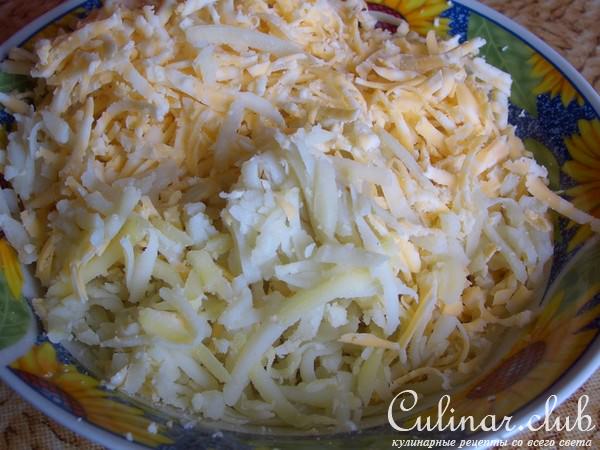 Пирог заливной с мясом и картофелем