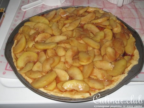 ЯБЛОЧНАЯ ПИЦЦА - ПИРОГ