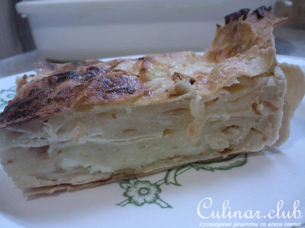Закусочный пирог из лаваша