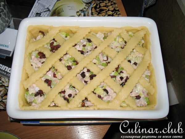 Пирог с курицей