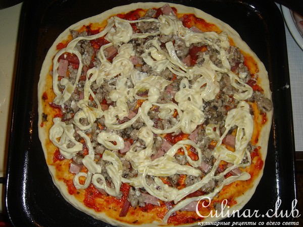 Пицца мясная