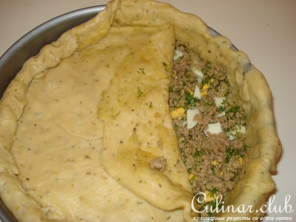 Пирог с мясом