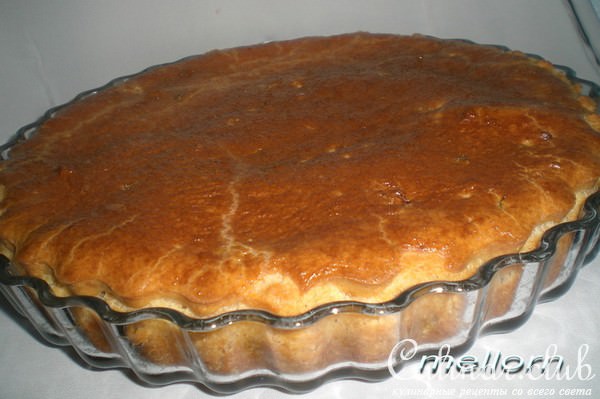 Рыбный пирог-запеканка с рисом