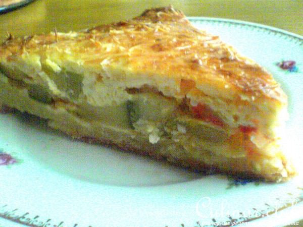 Тарт с кабачками (дуэль)