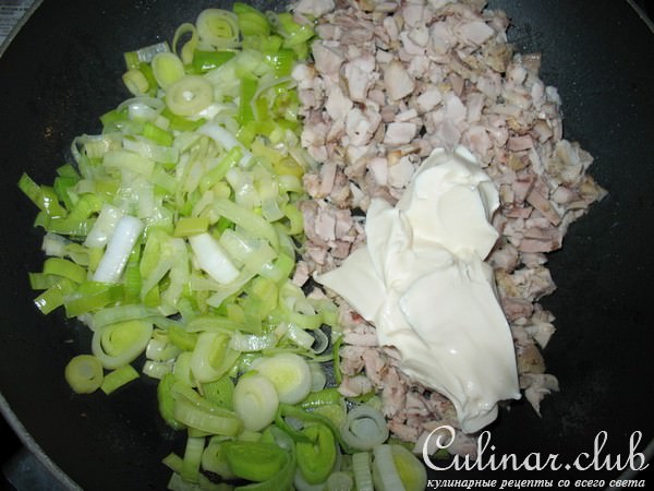 Пирог с курицей