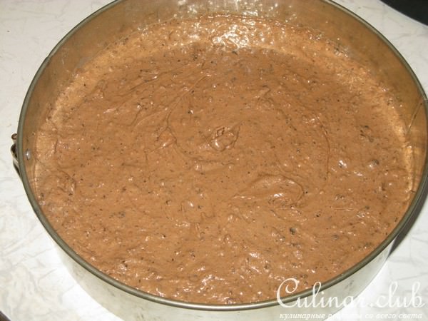 Пирог картофельно-шоколадный с корицей