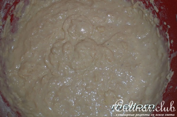 Сырный кекс с колбасками