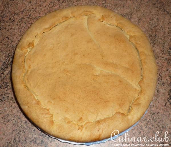 Пирог с куриными грудками