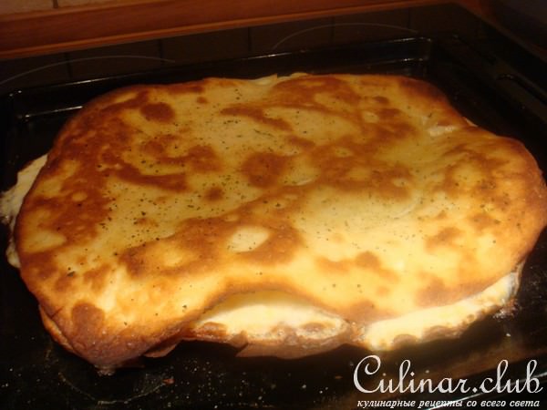 Фокачча с начинкой 4 сыра