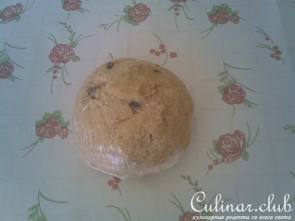 Печенье песочное с овсянкой и миндалём