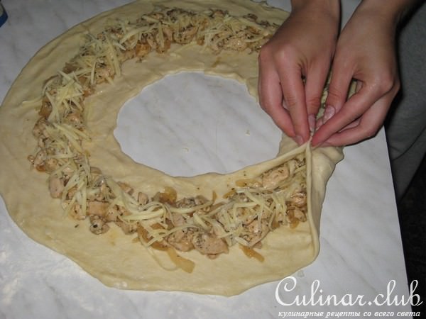 Кольцо с курицей