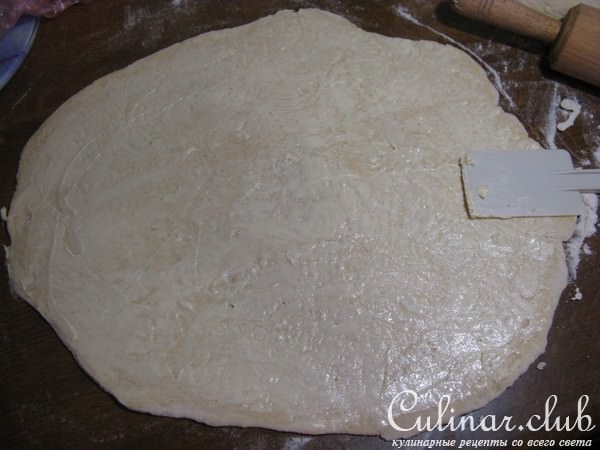 Булочки-круассаны с шоколадно-ореховой начинкой