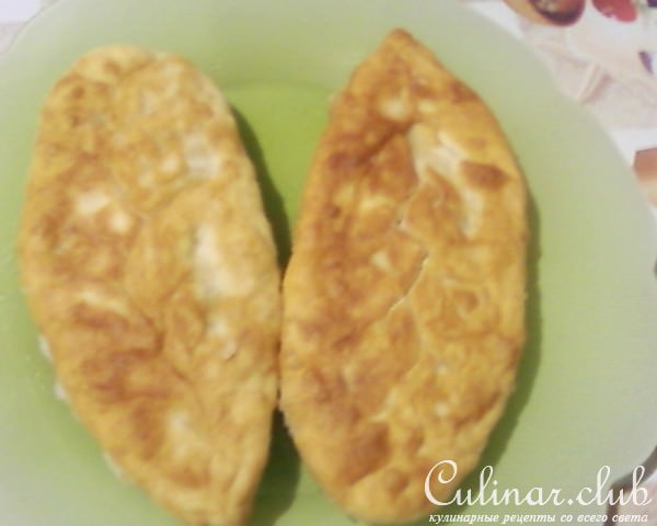 Жареные пирожки с грибами(вариант)